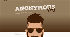 Desktop Screenshot of anonymousvpn.org